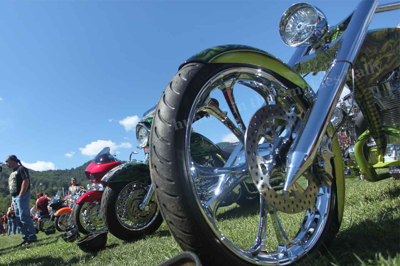 Bike Show at Thunder in the Smokies