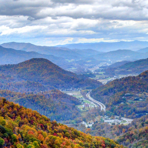 View of Maggie Valley NC